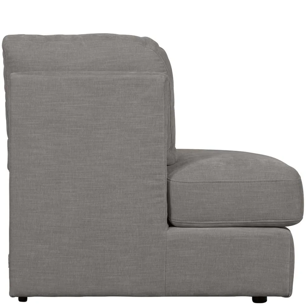 Wohnen Sofas<Sofamodul mit Rundung links in Grau - Gregg