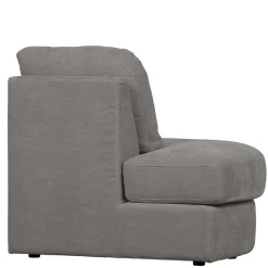 Wohnen Sofas<Sofamodul mit Rundung links in Grau - Gregg