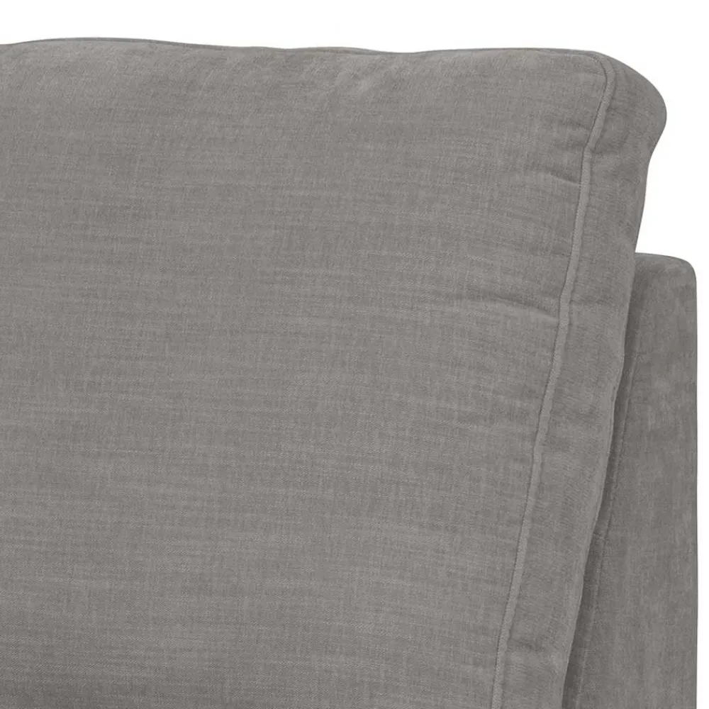 Wohnen Sofas<Sofamodul mit Rundung links in Grau - Gregg