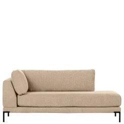 Wohnen Sofas<Sofamodul Recamiere in Beigegrau - Paola