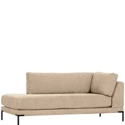 Wohnen Sofas<Sofamodul Recamiere in Beigegrau - Paola