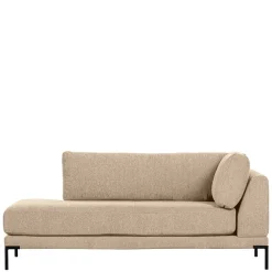 Wohnen Sofas<Sofamodul Recamiere in Beigegrau - Paola