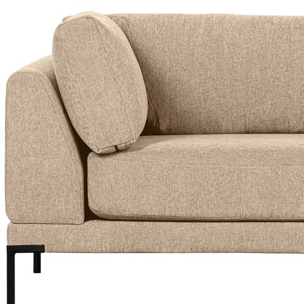 Wohnen Sofas<Sofamodul Recamiere in Beigegrau - Paola