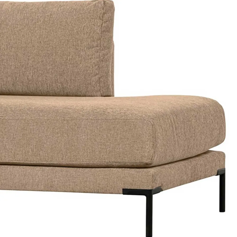 Wohnen Sofas<Sofamodul Recamiere in Champagner - Icoleran