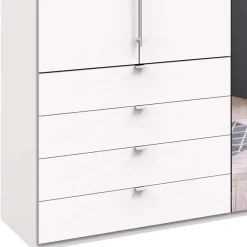 Wohnen Schränke<Spiegel Kleiderschrank mit Falttüren - Donpiave