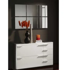 Wohnen Garderoben<Spiegel Set & Schuhschrank - Alexandra (zweiteilig)