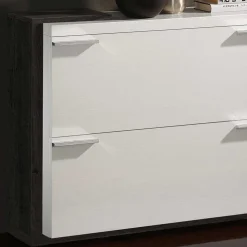 Wohnen Garderoben<Spiegel Set & Schuhschrank - Alexandra (zweiteilig)
