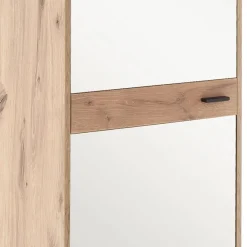 Wohnen Schränke<Spiegeltür-Flurschrank in Wildeiche Optik - Vapposia