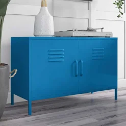 Wohnen Tv & Hifi-Möbel|Lowboards<Spind Design Kommode in Blau - Datinel