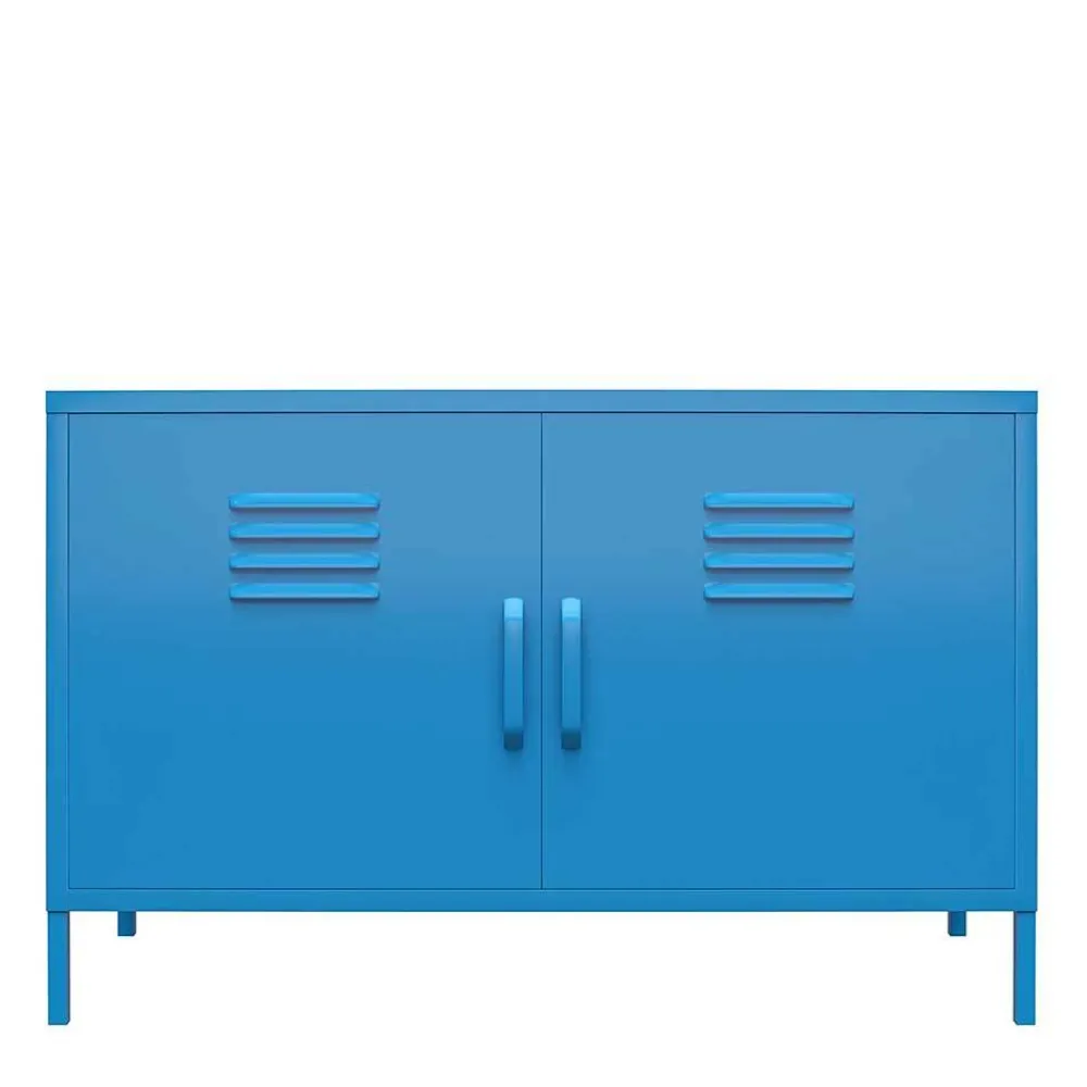Wohnen Tv & Hifi-Möbel|Lowboards<Spind Design Kommode in Blau - Datinel
