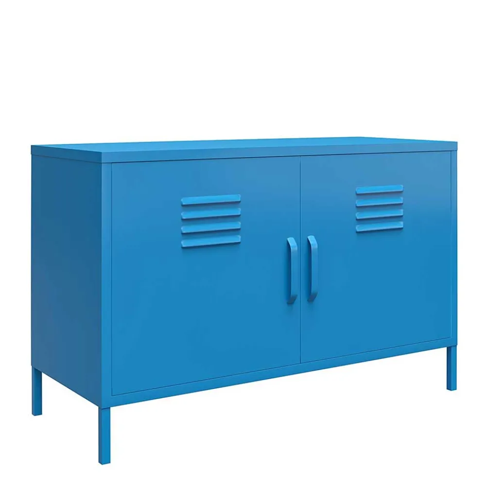 Wohnen Tv & Hifi-Möbel|Lowboards<Spind Design Kommode in Blau - Datinel