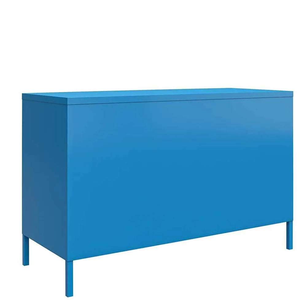 Wohnen Tv & Hifi-Möbel|Lowboards<Spind Design Kommode in Blau - Datinel