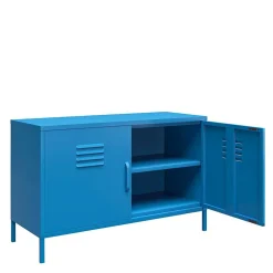 Wohnen Tv & Hifi-Möbel|Lowboards<Spind Design Kommode in Blau - Datinel