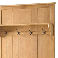 Wohnen Garderoben<Standgarderobe aus Kiefer Massivholz - Kumico