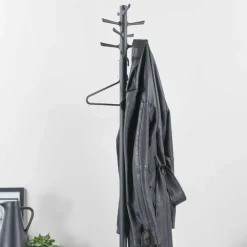 Wohnen Garderoben<Standgarderobe Garderobenständer aus Stahl - Paola