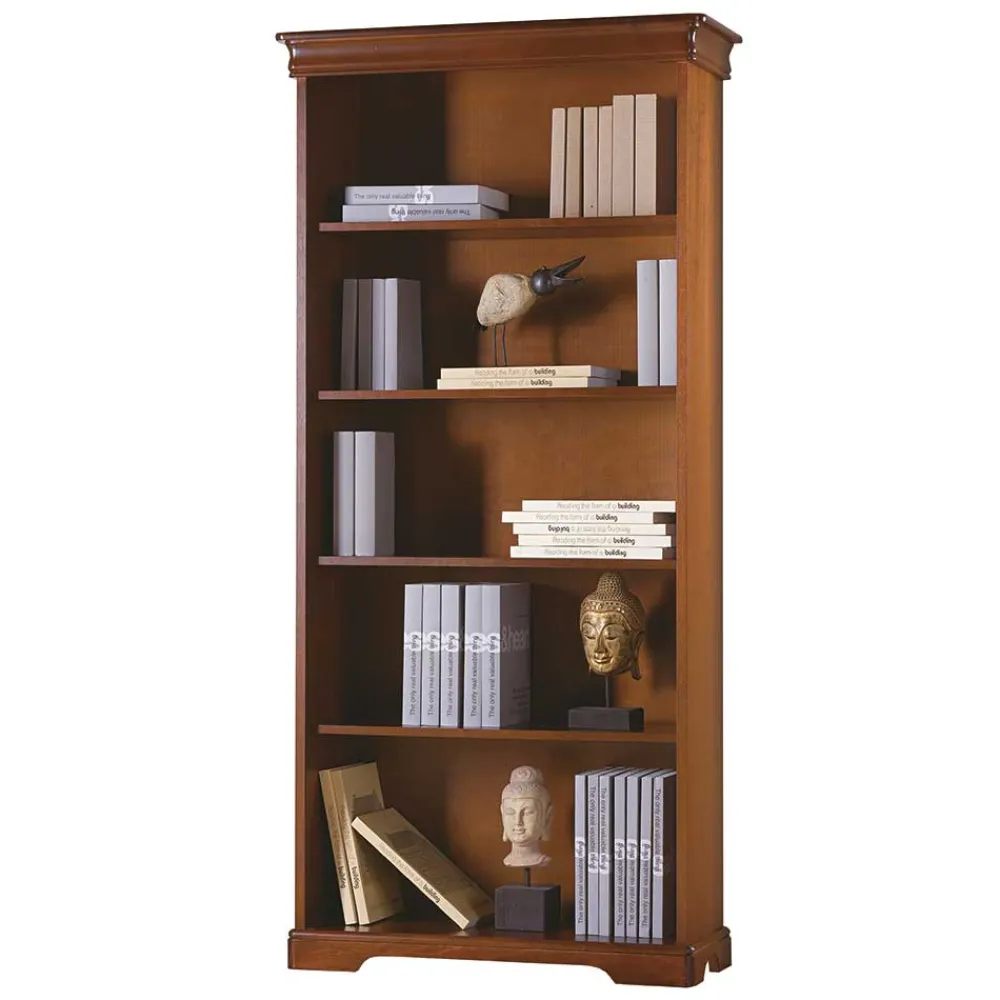 Wohnen Regale<Standregal im klassischen Stil 85x179x32 cm - Lemerzi