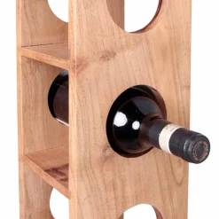 Wohnen Regale<Stand-Weinregal Vislan für 5 Flaschen