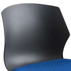 Wohnen Stühle<Stapelbarer Stuhl in Anthrazit & Blau - Ernestan