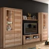 Wohnen Wohnwände<Stauraum Anbauwand aus Holz - Uhelia (vierteilig)