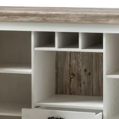 Wohnen Sideboards<Stauraum Sideboard im Scandi Landhaus Stil Nedita in Weiß