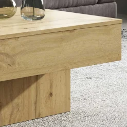 Wohnen Tische<Stauraum Sofatisch in Wildeiche & Creme - Tara