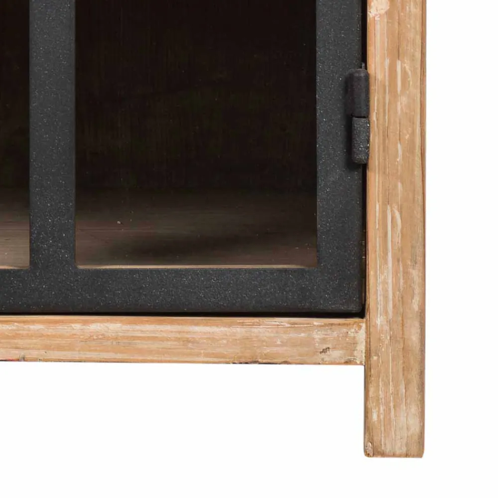 Wohnen Vitrinen<Stauraumvitrine Küche Ashvills im rustikalen Landhausstil