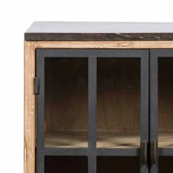 Wohnen Vitrinen<Stauraumvitrine Küche Ashvills im rustikalen Landhausstil
