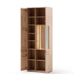 Wohnen Vitrinen<Stauraumvitrine Wohnzimmerschrank 2-türig - Crupean