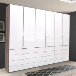Wohnen Kleiderschränke|Schränke<Stauraumwunder Kleiderschrank mit 3 Falttüren - Empresian