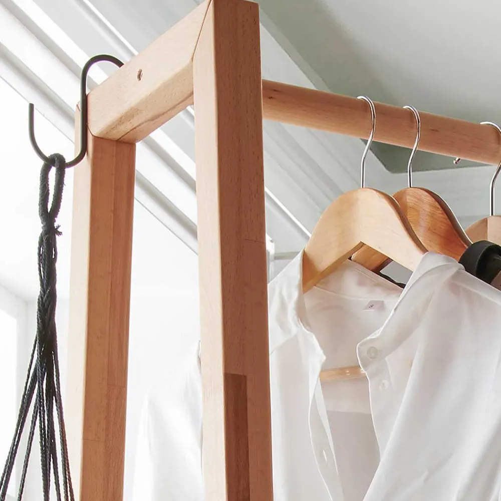 Wohnen Garderoben<Stehende Garderobe mit zwei Schubladen - Cosimo