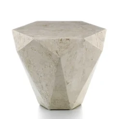 Wohnen Tische<Stein Wohnzimmertisch Jevellon in Creme