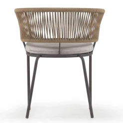 Wohnen Stühle<Stühle aus Kordelgeflecht Beige - Wanisha (4er Set)