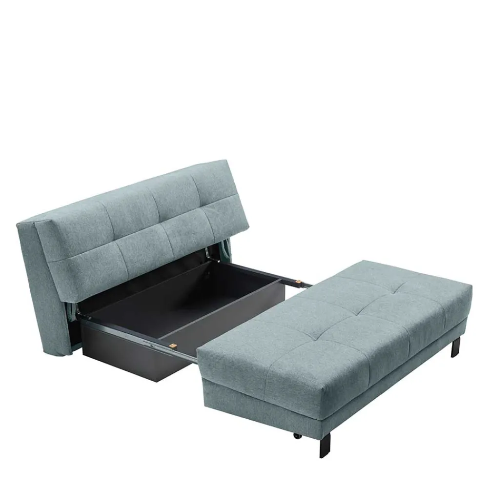 Wohnen Sofas<Stoff Bettcouch in Türkis - Enfino