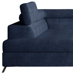 Wohnen Sofas<Stoff Dreisitzer Ecksofa in Blaugrau - Crosbys