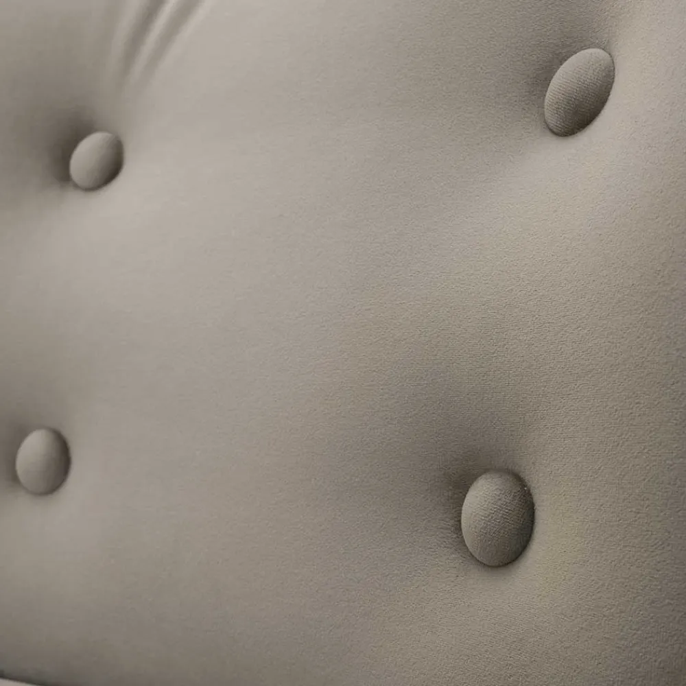 Wohnen Sessel<Stoff Sessel ohne Armlehnen in Beigegrau - Filax