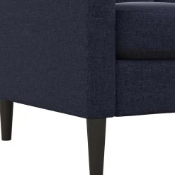 Wohnen Sofas<Stoffcouch in Dunkelblau - Normandie