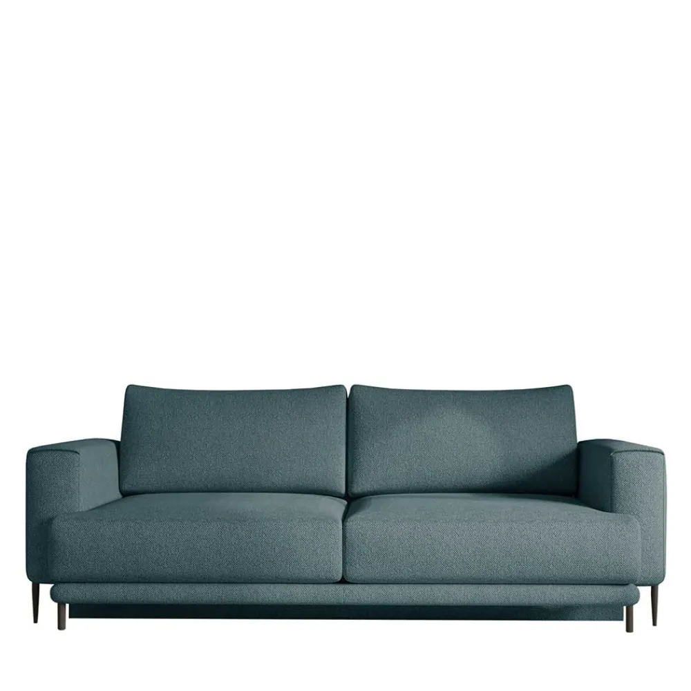 Wohnen Betten|Sofas<Stoff-Klappcouch in Petrol Blau - Iloventa