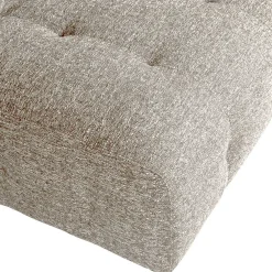 Wohnen Sofas<Stoff-Modulcouch Element in Hellgrau meliert - Yoleans