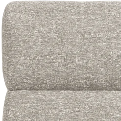Wohnen Sofas<Stoff-Modulcouch Element in Hellgrau meliert - Yoleans