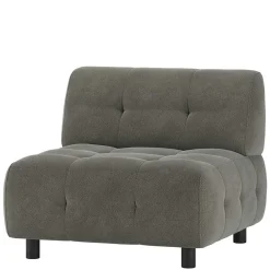 Wohnen Sofas<Stoff-Modul-Couch Element in Blassgrün - Niridena