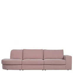 Wohnen Sofas<Stoffsofa mit Armlehne rechts in Rosa - Jilatov