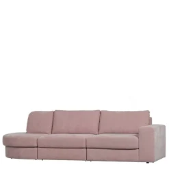 Wohnen Sofas<Stoffsofa mit Armlehne rechts in Rosa - Jilatov