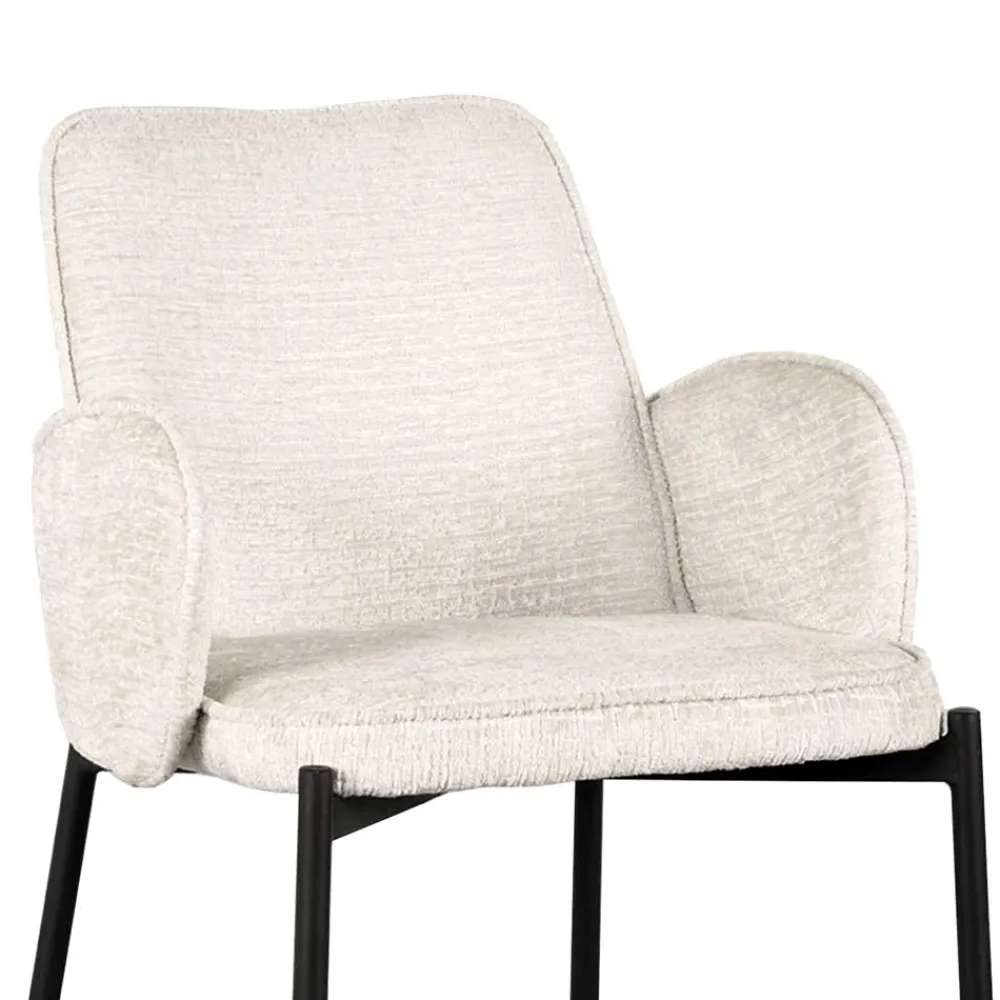 Wohnen Hocker<Struktursamt Barstuhl mit 78 cm Sitzhöhe - Lasmus (2er Set)