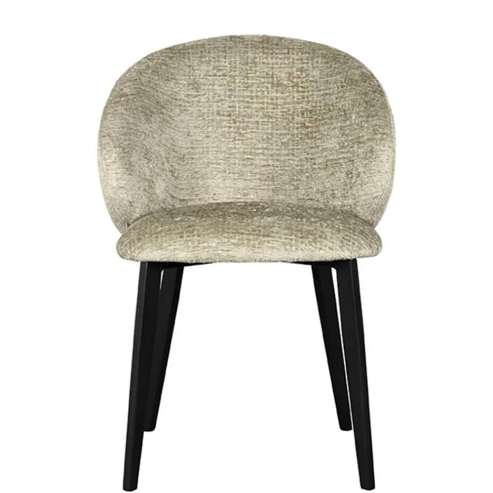 Wohnen Stühle<Struktursamt Polsterstühle in Beige - Hakamo (2er Set)