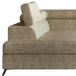Wohnen Sofas<Strukturstoff Polsterecke in Beige - Jimis