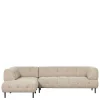 Wohnen Sofas<Strukturstoff Sofaecke in Beigegrau - Pantras