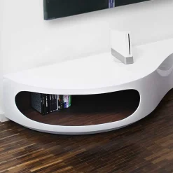 Wohnen Tv & Hifi-Möbel|Lowboards<Stylisches Design Lowboard in Hochglanz - Vulin