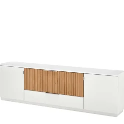 Wohnen Lowboards<Stylisches TV Board in Weiß - Miloris