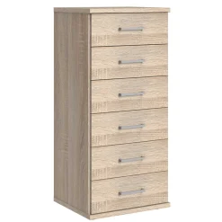 Wohnen Kommoden<Säulenkommode in Eiche Sägerau Dekor - Citerna
