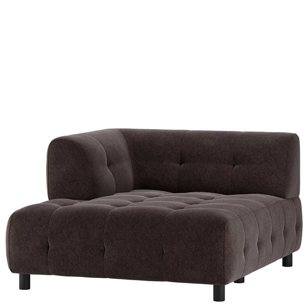 Wohnen Sofas<System-Couch - Ecke links in Graubraun - Shinin